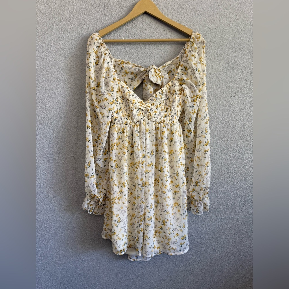 NWT Thirty/Thirty Floral Mini Dress Size XL
